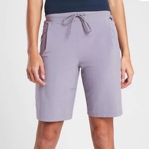 Athleta | Venture Bermuda Short, Light Purple, Size 18 - EUC